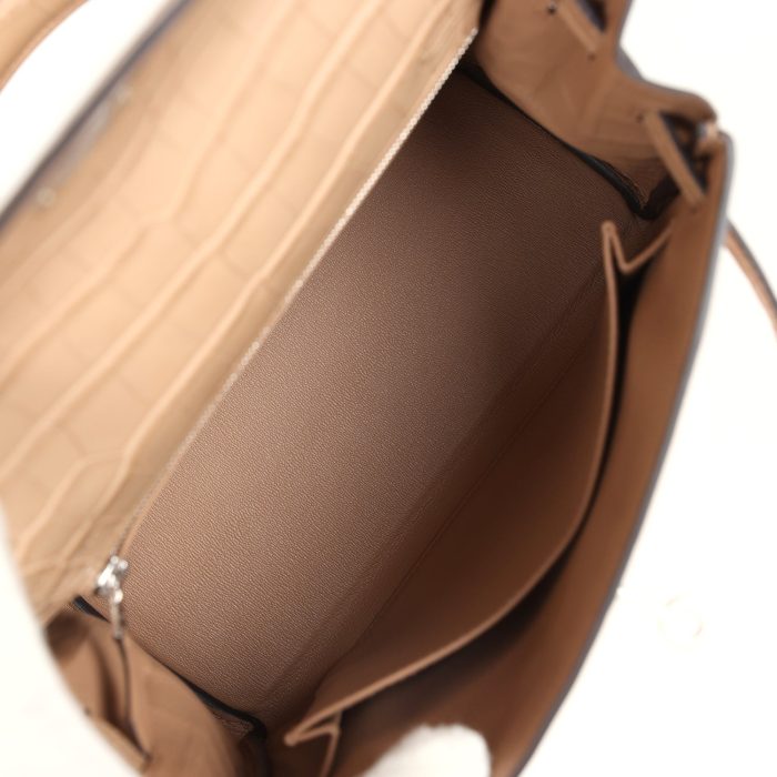 Handmade HKR 25 Chai Matte Alligator Palladium Hardware - 图片 8