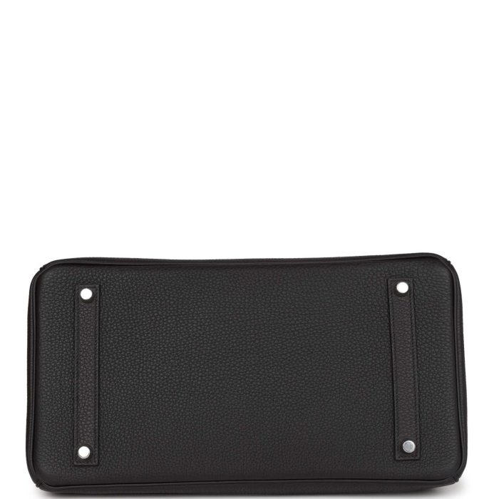 Handmade Bag HB 35 Black Togo Palladium Hardware - 图片 5