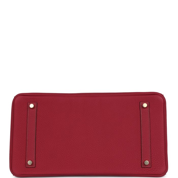 Handmade Bag HB 35 Rubis Togo Gold Hardware - 图片 5