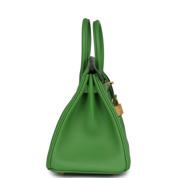 Handmade Bag HB 25 Vert Yucca Swift Gold Hardware - 图片 3