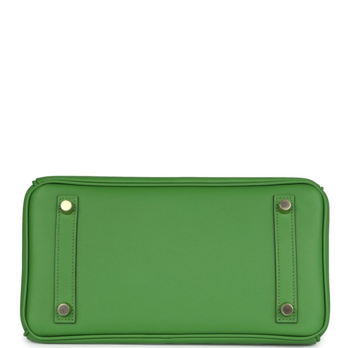 Handmade Bag HB 25 Vert Yucca Swift Gold Hardware - 图片 5