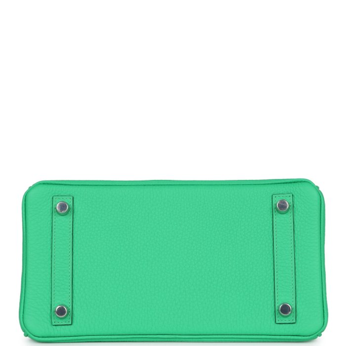 Handmade Bag HB 25 Vert Comics Togo and Matte Alligator Touch Palladium Hardware - 图片 5