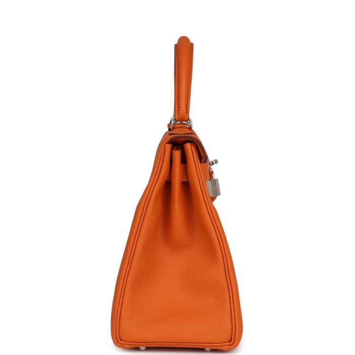 Handmade HKR 28 Orange Togo Palladium Hardware - 图片 4