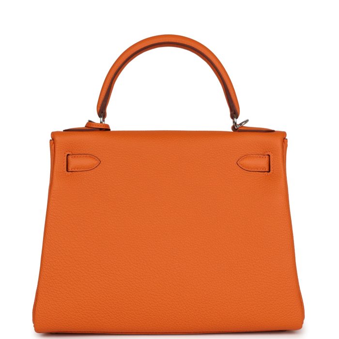 Handmade HKR 28 Orange Togo Palladium Hardware - 图片 5