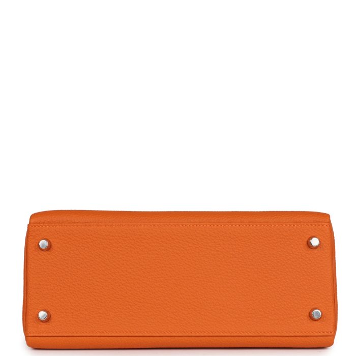 Handmade HKR 28 Orange Togo Palladium Hardware - 图片 6