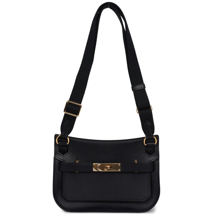 Handmade HJ Mini Black Evercolor Gold Hardware：圖片 6