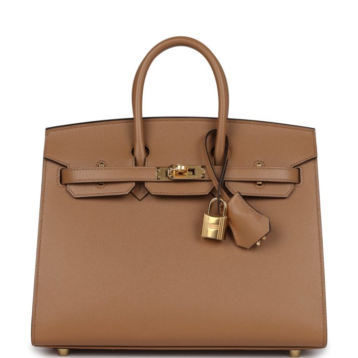 Handmade Bag HB Sellier 25 Chai Madame Gold Hardware