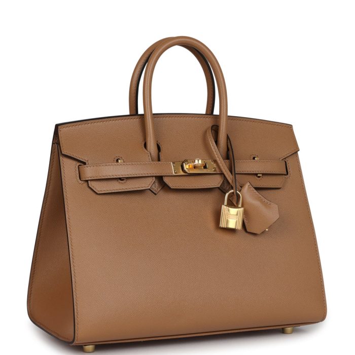 Handmade Bag HB Sellier 25 Chai Madame Gold Hardware：圖片 2