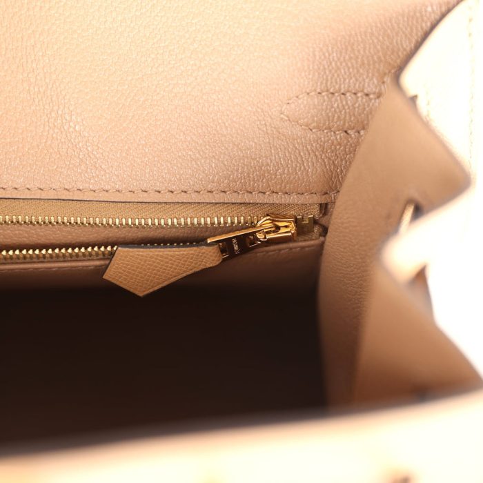Handmade Bag HB Sellier 25 Chai Madame Gold Hardware：圖片 8