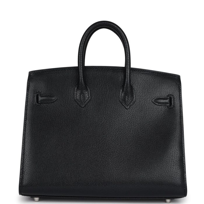 Handmade Bag HB Sellier 20 “Bouclerie Moderne Casaque” Black Chevre Chamkila Palladium Hardware：圖片 4