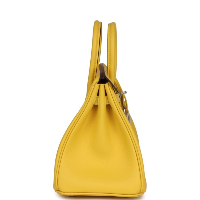 Handmade Bag HB 25 Jaune de Naples Swift Palladium Hardware：圖片 3
