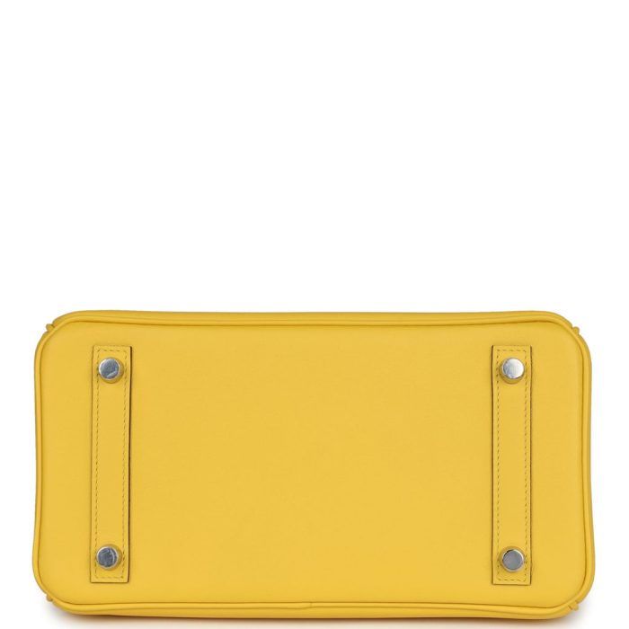 Handmade Bag HB 25 Jaune de Naples Swift Palladium Hardware：圖片 5