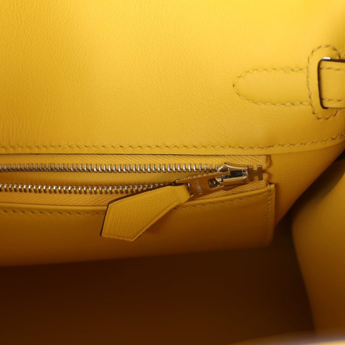 Handmade Bag HB 25 Jaune de Naples Swift Palladium Hardware：圖片 8