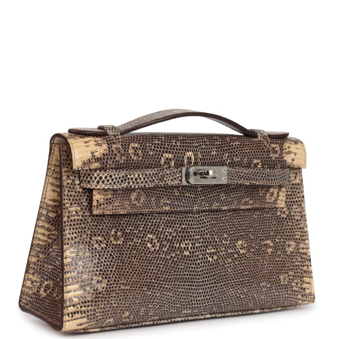 Handmade HKP Desert Varanus Salvator Lizard Palladium Hardware - 图片 2