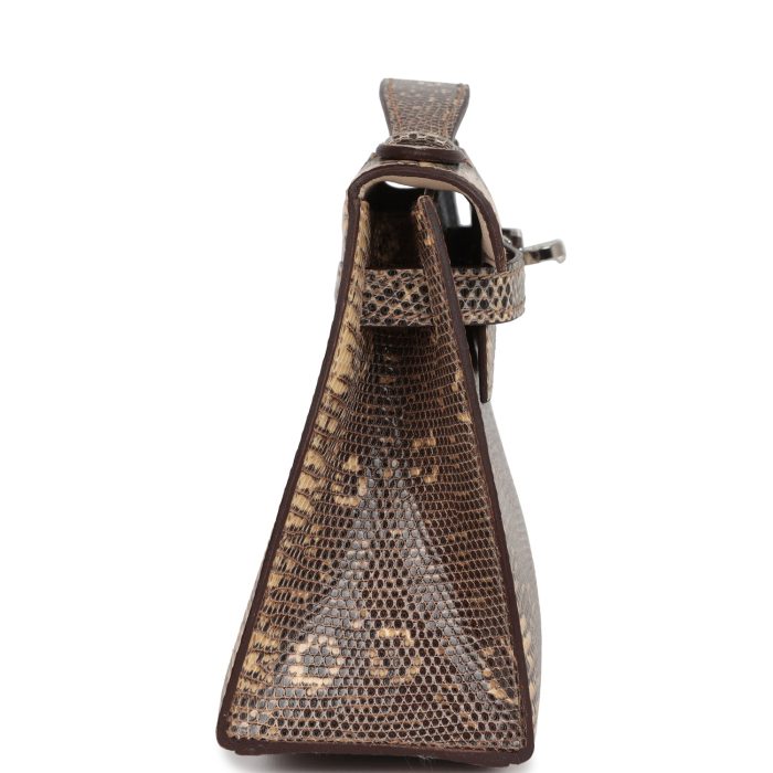 Handmade HKP Desert Varanus Salvator Lizard Palladium Hardware - 图片 4