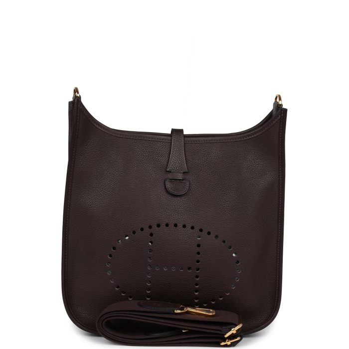 Handmade Bag HE PM Ebene Barenia Faubourg Gold Hardware