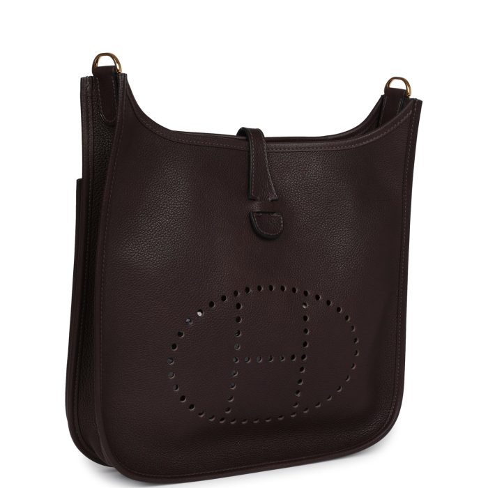 Handmade Bag HE PM Ebene Barenia Faubourg Gold Hardware - 图片 2