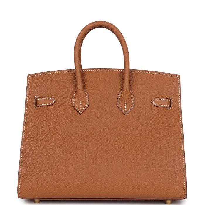 Handmade Bag HB Sellier 25 Gold Epsom Gold Hardware：圖片 4