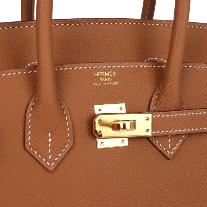 Handmade Bag HB Sellier 25 Gold Epsom Gold Hardware：圖片 6