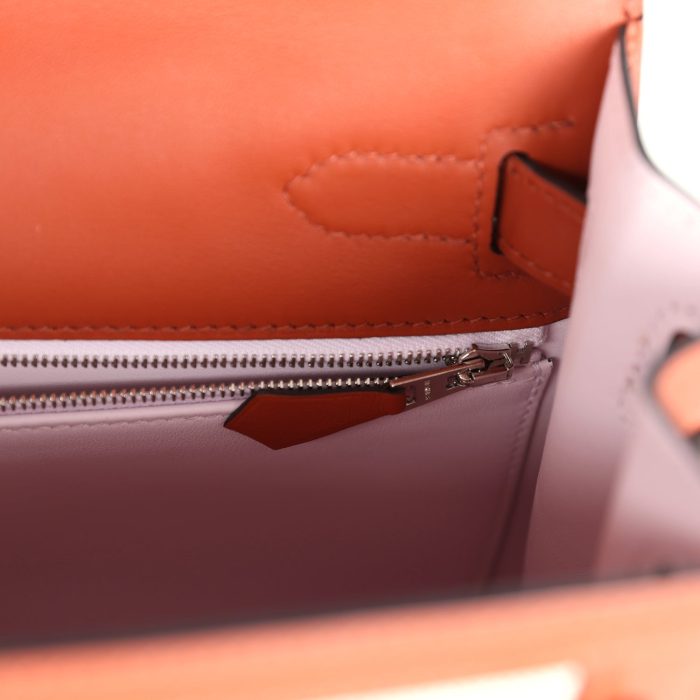 Handmade HKS 28 Cuivre Swift and Ecru Toile H Palladium Hardware - 图片 8