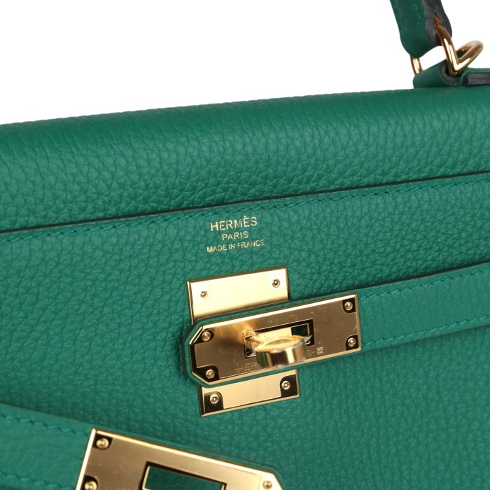 Handmade HKR 28 Vert Vertigo Clemence Gold Hardware - 图片 6