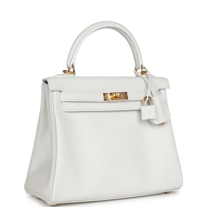 Handmade HKR 25 New White Swift Gold Hardware - 图片 2