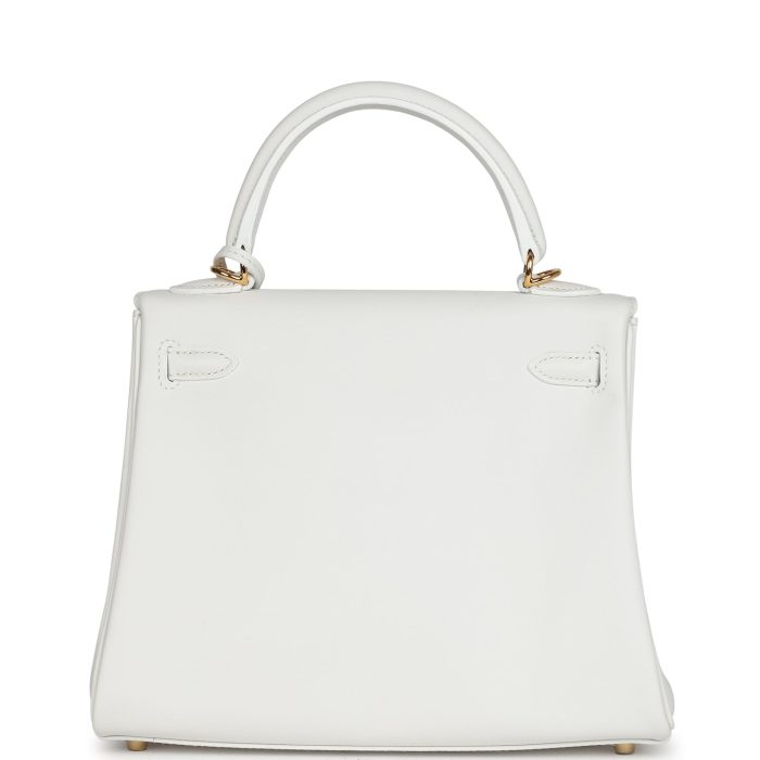 Handmade HKR 25 New White Swift Gold Hardware - 图片 4