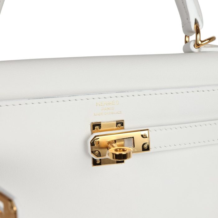 Handmade HKR 25 New White Swift Gold Hardware - 图片 6