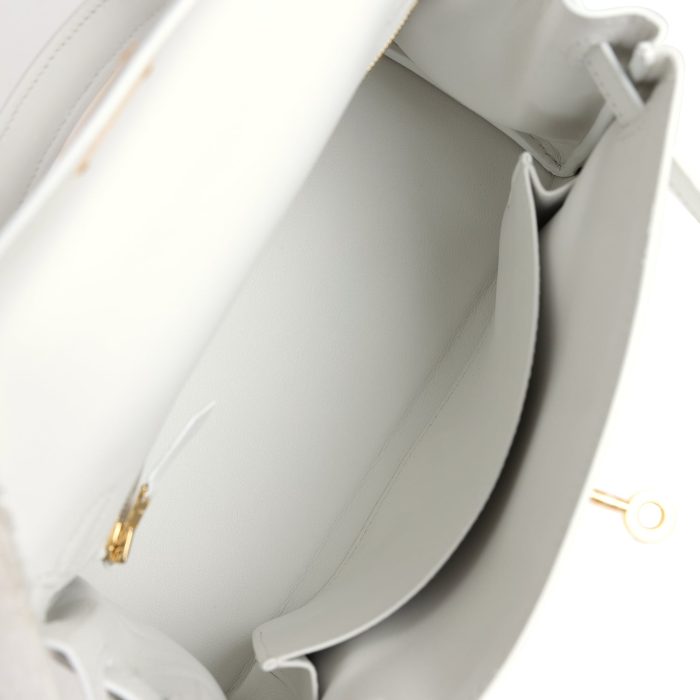 Handmade HKR 25 New White Swift Gold Hardware - 图片 7
