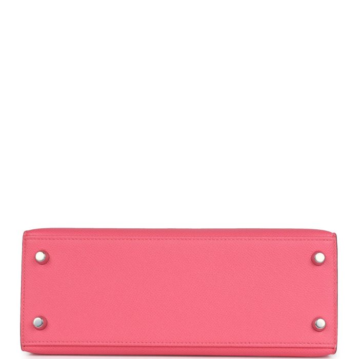 Handmade HKS 25 Rose Azalee Epsom Palladium Hardware - 图片 5