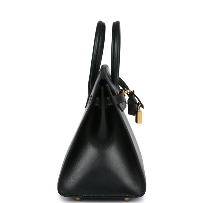 Hermes Birkin Sellier 25 Vert Fonce Box Gold Hardware - 图片 3