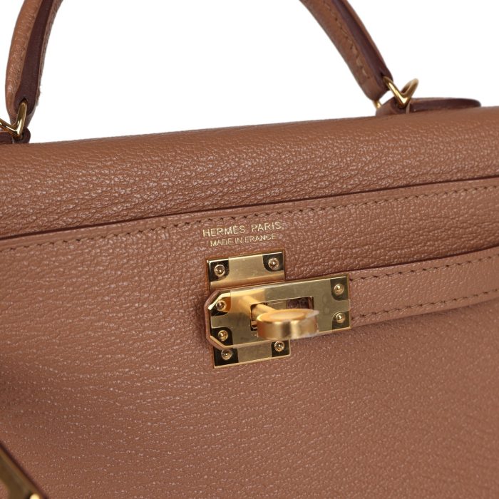 Handmade HKS 20 Quebracho Chevre Gold Hardware - 图片 6
