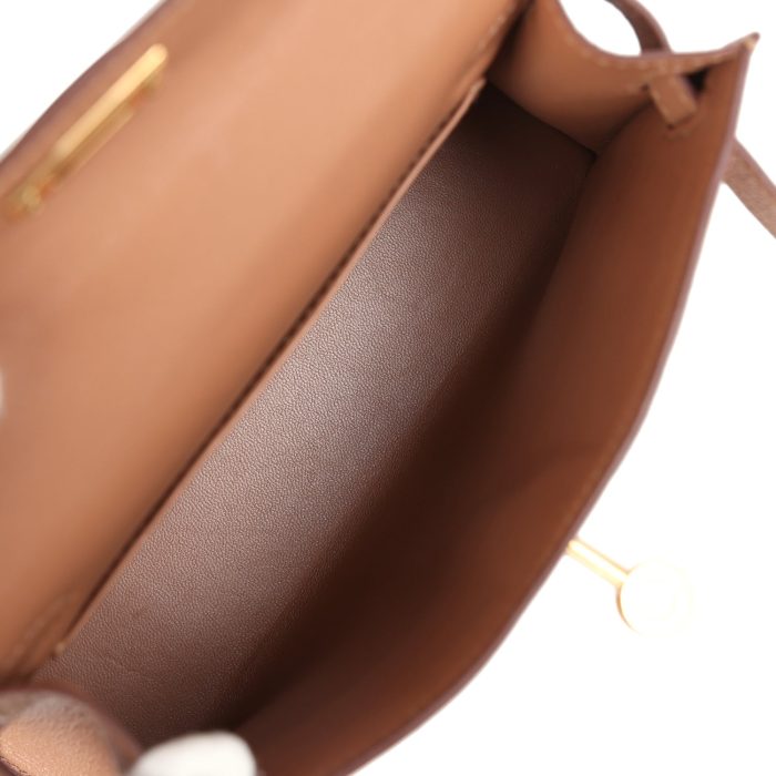 Handmade HKS 20 Quebracho Chevre Gold Hardware - 图片 7