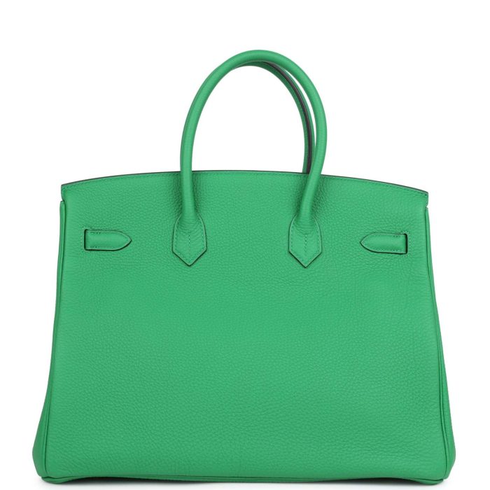 Handmade Bag HB 35 Bambou Togo Palladium Hardware - 图片 4