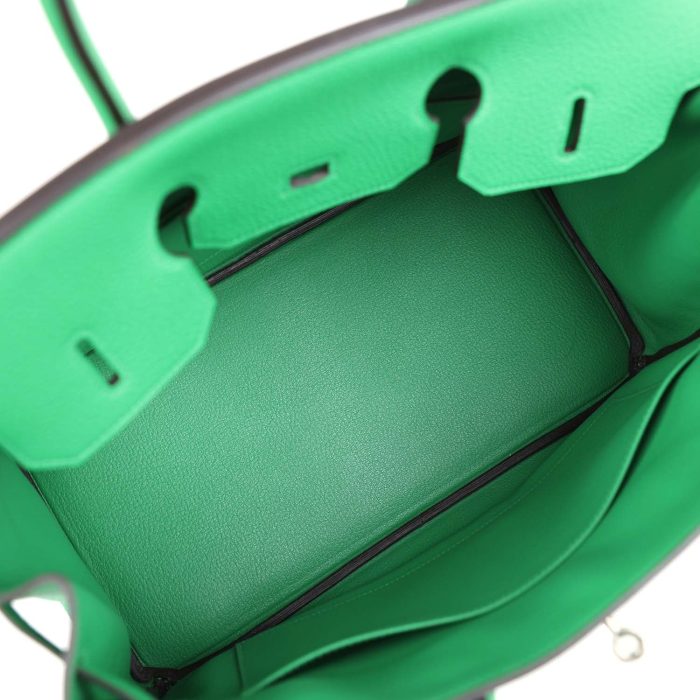 Handmade Bag HB 35 Bambou Togo Palladium Hardware - 图片 7