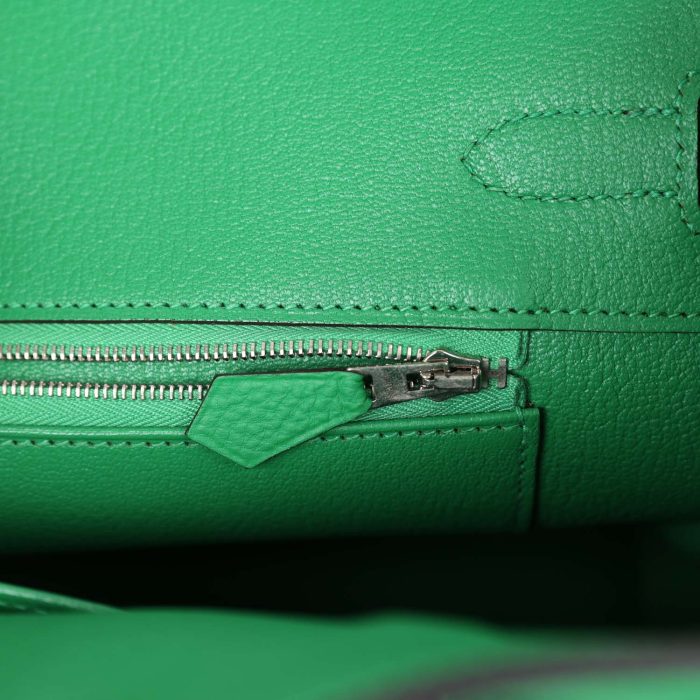 Handmade Bag HB 35 Bambou Togo Palladium Hardware - 图片 8