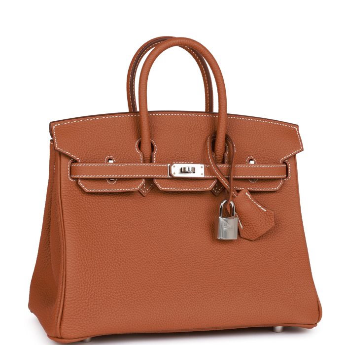 Handmade Bag HB 25 Gold Togo Palladium Hardware - 图片 2