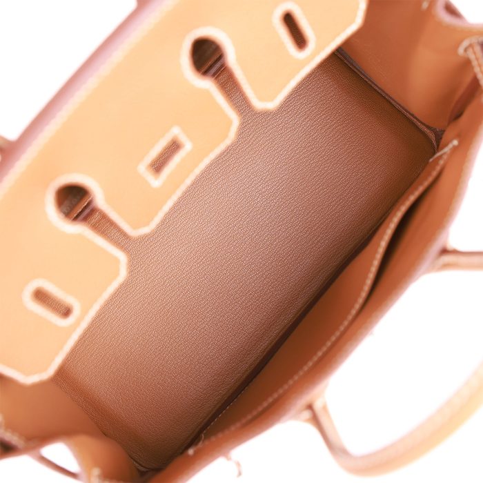 Handmade Bag HB 25 Gold Togo Palladium Hardware - 图片 7