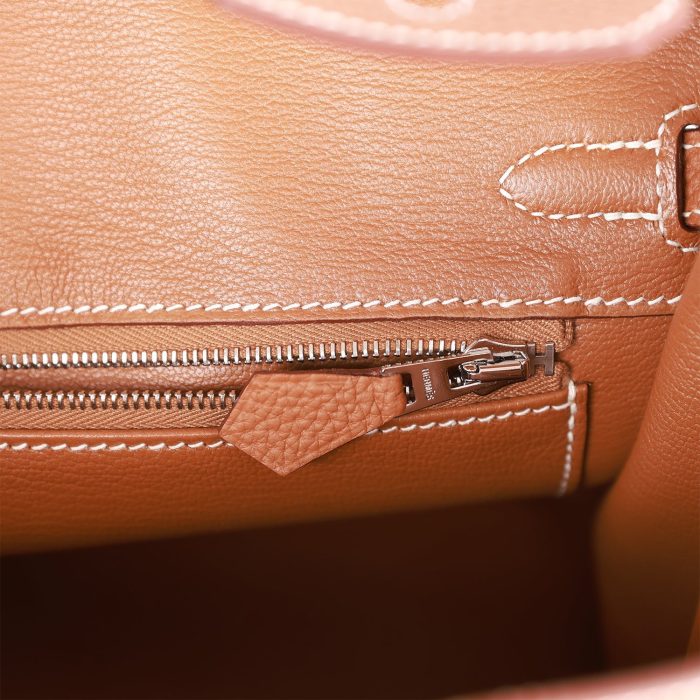 Handmade Bag HB 25 Gold Togo Palladium Hardware - 图片 8