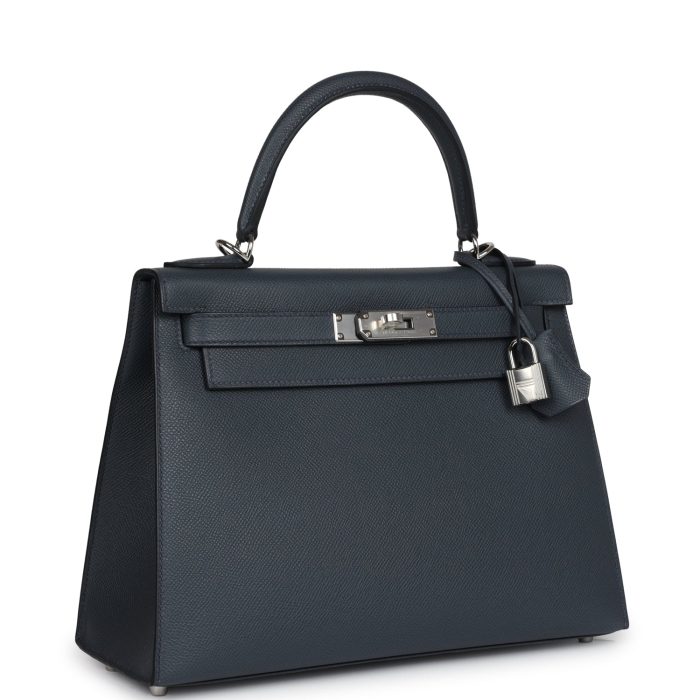 Handmade HKS 28 Gris Misty Epsom Palladium Hardware - 图片 2