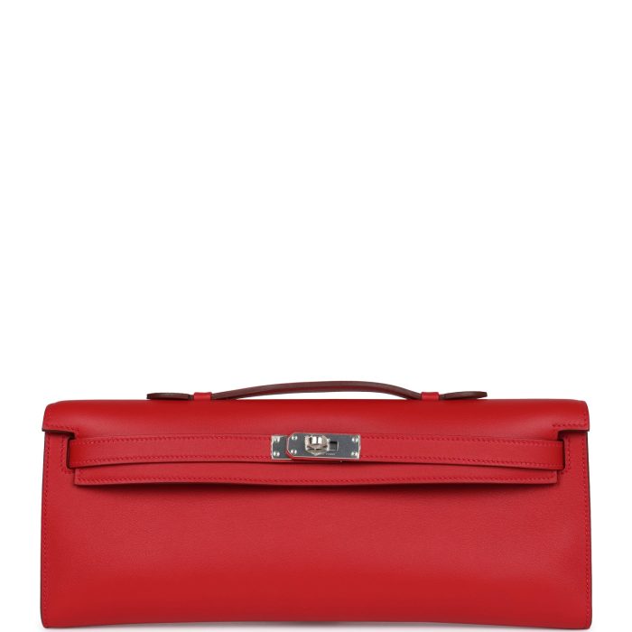 Handmade Bag HKC Rouge Casaque Swift Palladium Hardware