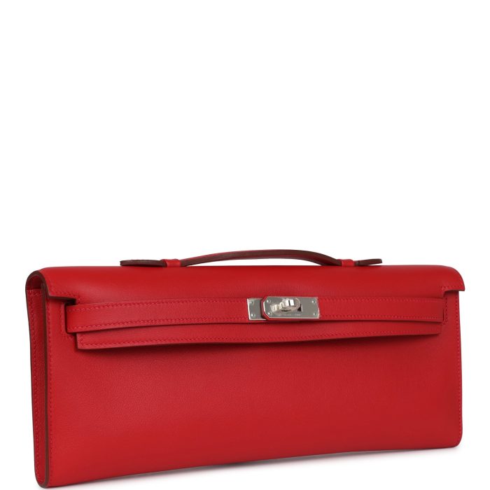 Handmade Bag HKC Rouge Casaque Swift Palladium Hardware - 图片 2