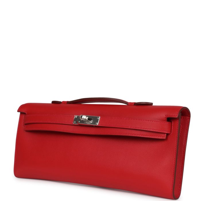 Handmade Bag HKC Rouge Casaque Swift Palladium Hardware - 图片 3