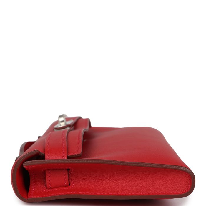 Handmade Bag HKC Rouge Casaque Swift Palladium Hardware - 图片 5