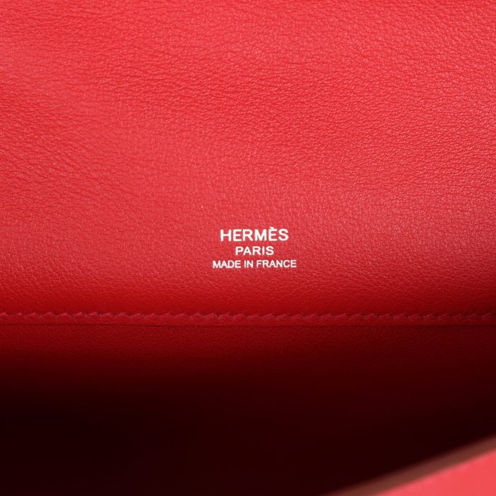 Handmade Bag HKC Rouge Casaque Swift Palladium Hardware - 图片 7