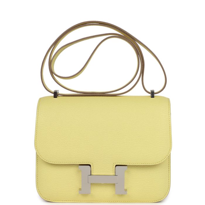 Handmade Bag HC 18 Limoncello Chevre Mysore Palladium Hardware