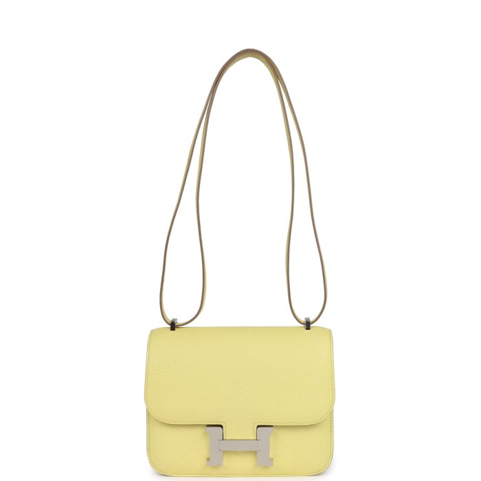 Handmade Bag HC 18 Limoncello Chevre Mysore Palladium Hardware - 图片 6