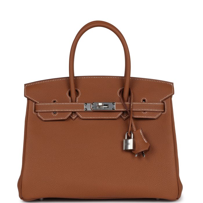 Handmade Bag HB 30 Gold Togo Palladium Hardware