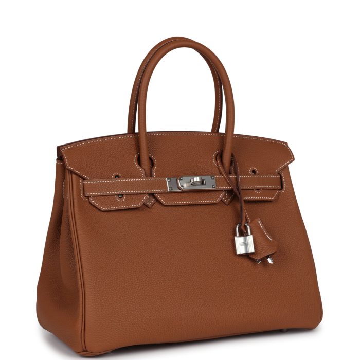 Handmade Bag HB 30 Gold Togo Palladium Hardware - 图片 2