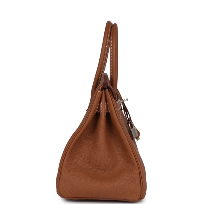Handmade Bag HB 30 Gold Togo Palladium Hardware - 图片 3
